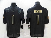 Nike Patriots 1 Cam Newton Black 2020 Salute To Service Limited Jersey,baseball caps,new era cap wholesale,wholesale hats